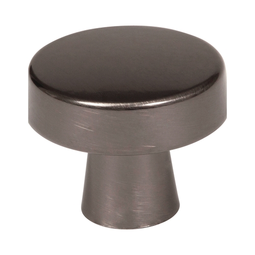 1-5/16" (33 mm) Diameter Blackrock Cabinet Knob Gunmetal Finish