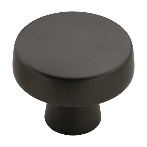 1-3/4" (44 mm) Diameter Blackrock Cabinet Knob Black Bronze Finish