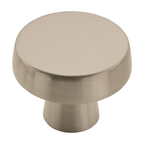 1-3/4" (44 mm) Diameter Blackrock Cabinet Knob Satin Nickel Finish