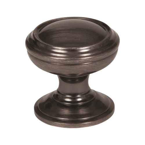 1-1/4" (32 mm) Diameter Revitalize Cabinet Knob Gunmetal Finish