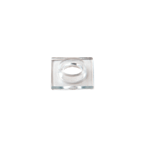 Clear 3/4" O.D. Square Washer with Sleeve - pack of 10