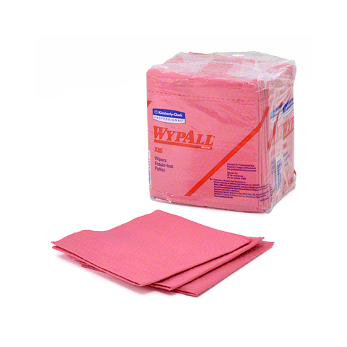 WypAll X80 Red Shop Towels