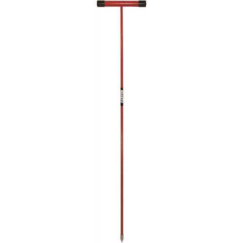 MIDWEST RAKE COMPANY 85465 KENYON CLASSIC FIBERGLASS TILE PROBE, 48 IN. WITH HANDLE END CAP Yellow