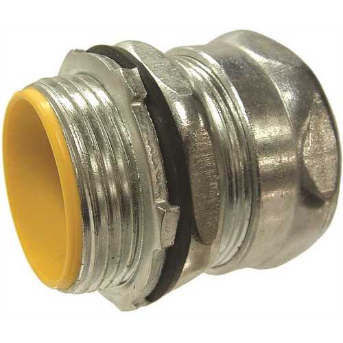 RACO RAINTIGHT STEEL EMT COMPRESSION CONNECTOR, 1-1/4 IN. TRADE SIZE