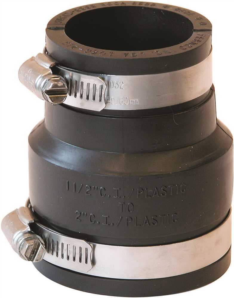 Fernco 1056-215 FLEXIBLE COUPLING 2 IN. X 1-1/2 IN