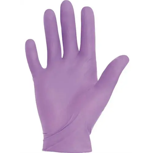 Kimtech 55084 AMBIDEXTROUS POWDER-FREE NITRILE EXAM GLOVES, EXTRA-LARGE, PURPLE, 6 MIL - pack of 90