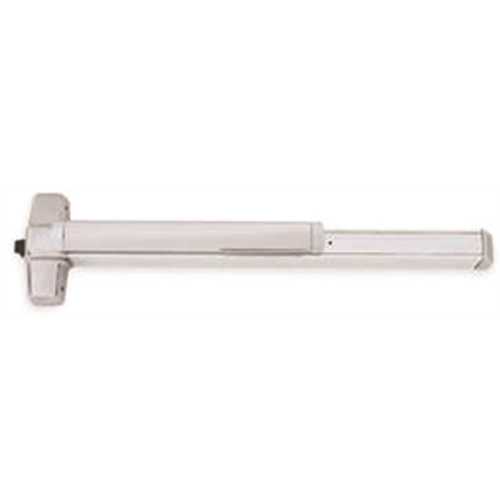 99 Series Satin Chrome Rim Exit Only Device for 3 ft. Wide Door