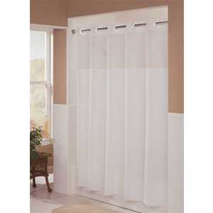 Hookless Hbh49mys01sl77 Illusion Shower Curtain With