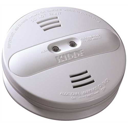 Kidde 21007915-N Hardwire Smoke Detector with 9V Battery Backup and Ionization/Photoelectric Dual Sensors