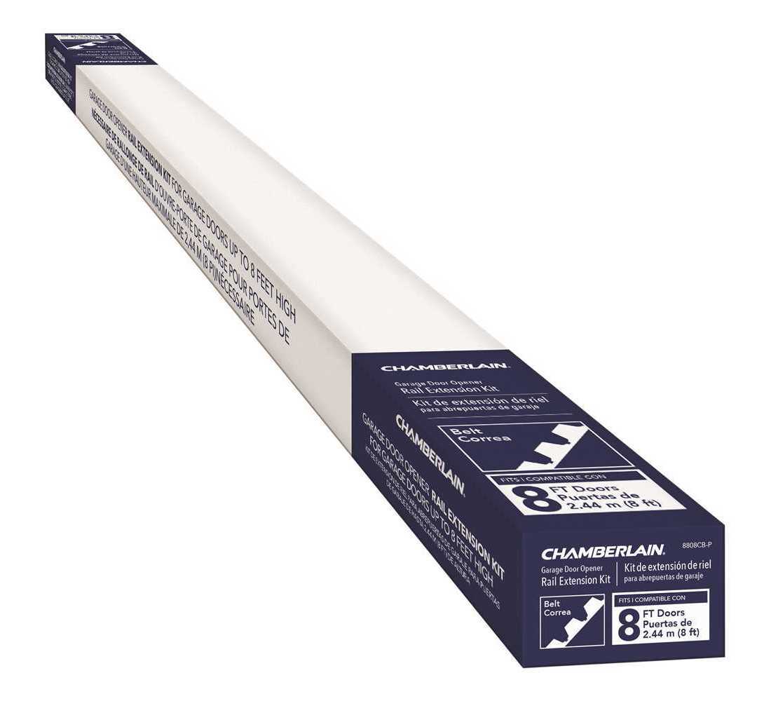 Chamberlain 8808cb P 8 Ft Belt Drive Rail Extension Kit
