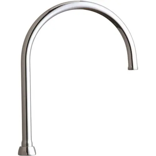 8 in. Rigid/Swing Gooseneck Spout Chrome