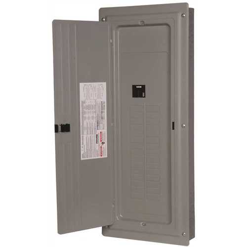 225 Amp 42-Space 60-Circuit Main Breaker Indoor Load Center Copper Bus Bars Gray