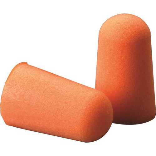 CORDLESS FOAM EARPLUGS, ORANGE Pack of 200