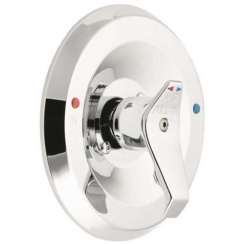 Commercial Moentrol 1-Handle Pressure Balancing Only Tub and Shower Valve Trim Kit in Chrome