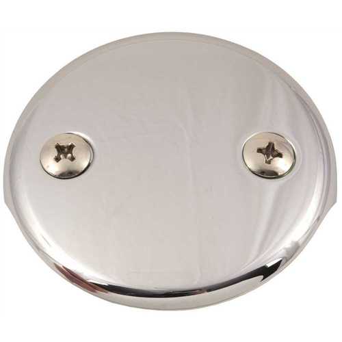 Proplus 101001 Bath Drain Face Plate 2 Hole Chrome