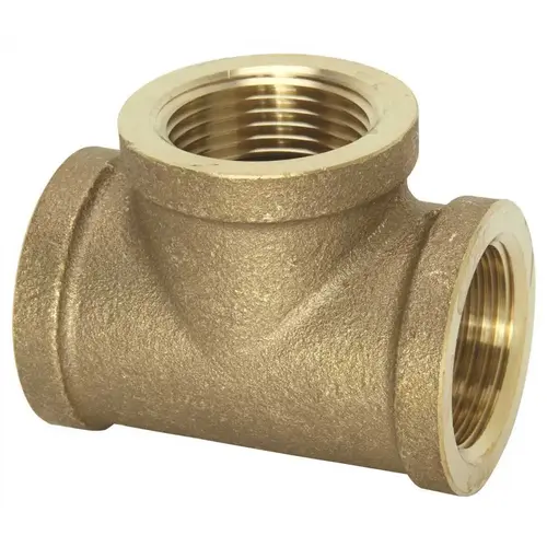 Plain brass screwed fitting Lead free