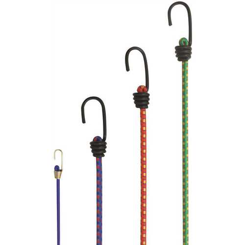 Assorted Size Bungee Cords multi