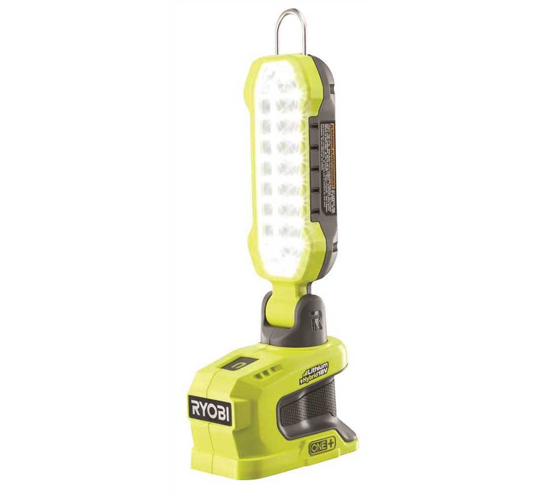 Tool-Only, Battery and Charger NOT Included Ridgid R8692B GEN5X 18-Volt Flexible Dual-Mode LED Work Light