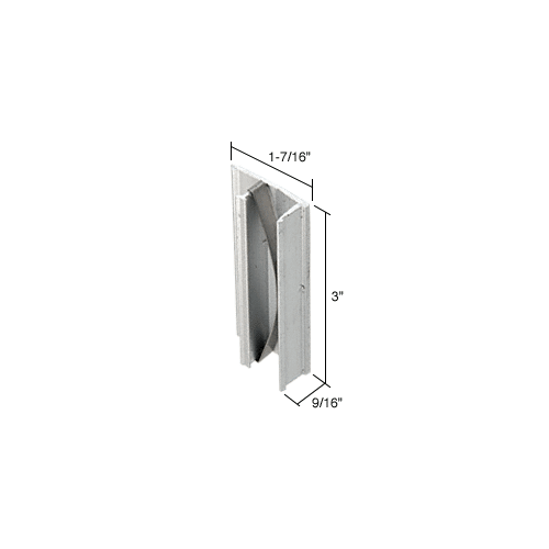 Aluminum Sliding Window Pull and Latch for International "Roller King-Queen" Windows