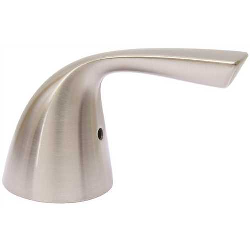 Lever Handle Assembly in Brushed Nickel