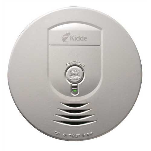 Hardwire Smoke Detector with 9V Battery Backup and Wire-Free Interconnect