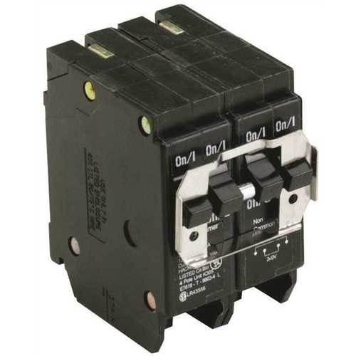 Eaton BQC230230 BR 2-30 Amp 2 Pole BQC (Common Trip) Quad Circuit Breaker