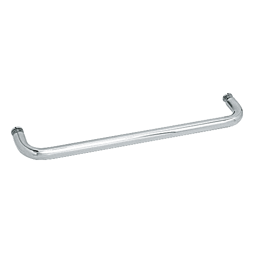 CRL BMNW28CH Polished Chrome 28" BM Series Single-Sided Towel Bar Without Metal Washers