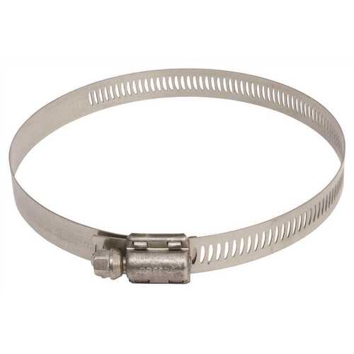 MARINE GRADE HOSE CLAMP, STAINLESS STEEL, 1-7/8 IN. TO 5 IN - pack of 10