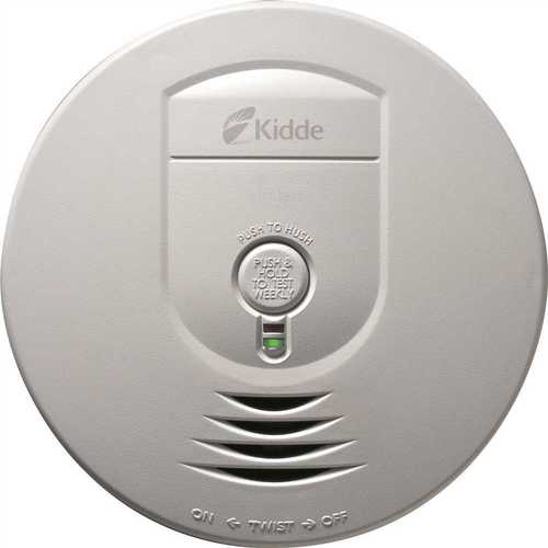 Battery Operated Smoke Detector with Wire-Free Interconnect
