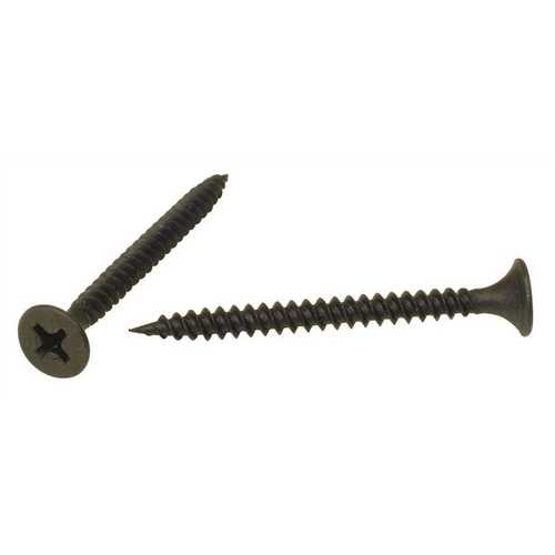 #6 x 1-1/4 in. Phillips Drive Bugle Head Phosphate Coated Drywall Screws