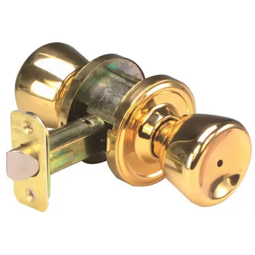 ET 411 US3 PRIVACY LOCKSET POLISHED BRASS