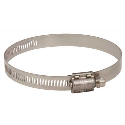 MARINE GRADE HOSE CLAMP, STAINLESS STEEL, 3-5/16 IN. TO 4-1/4 IN - pack of 10