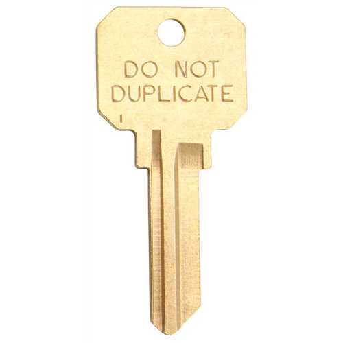 KW1 Do Not Duplicate Blank Key - pack of 50