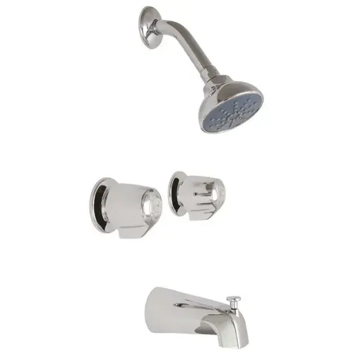 Classics 2-Handle Tub and Shower Trim Kit in Chrome