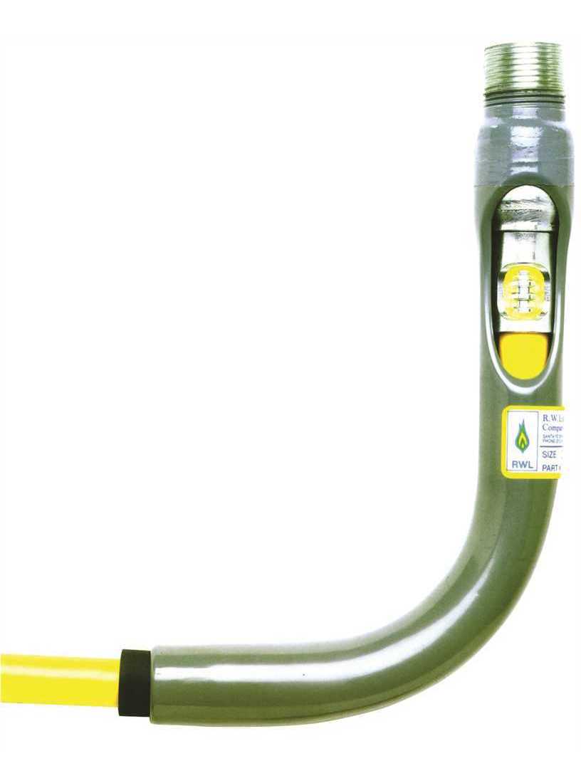 Rw Lyall Co Stdlyt 006 Anodeless Service Riser With Coupling 3 4 In Mip X 3 4 In Ips 23 Horizontal 36 Vertical