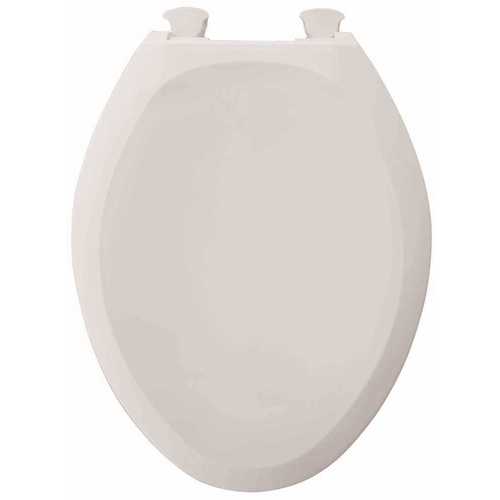 Champion Round Slow Closed Front Toilet Seat with Cover in White