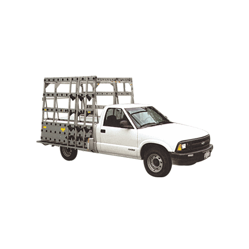 72" x 72" Aluminum Glass Rack for Mini Pickup Trucks