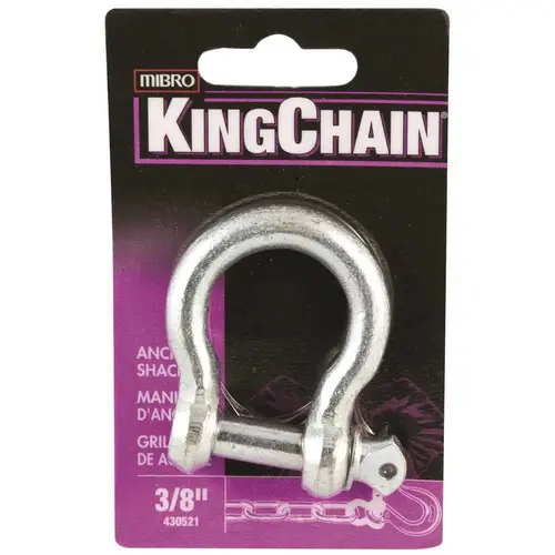 MIBRO 430521 3/8 in. Zinc-Plated Anchor Shackle