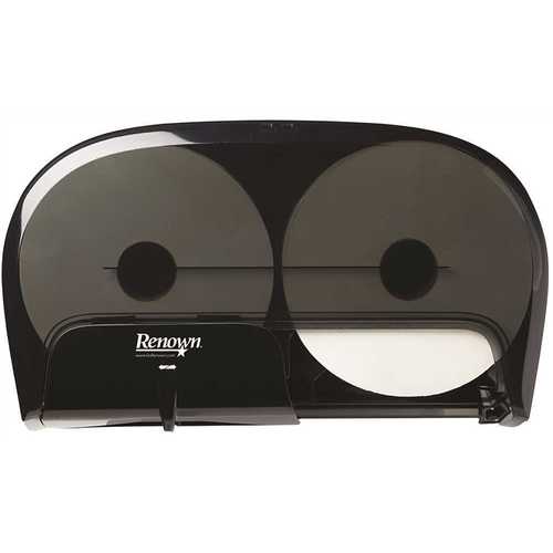 Renown REN06165-WB Black for OptiCore High-Capacity Toilet Paper Dispenser
