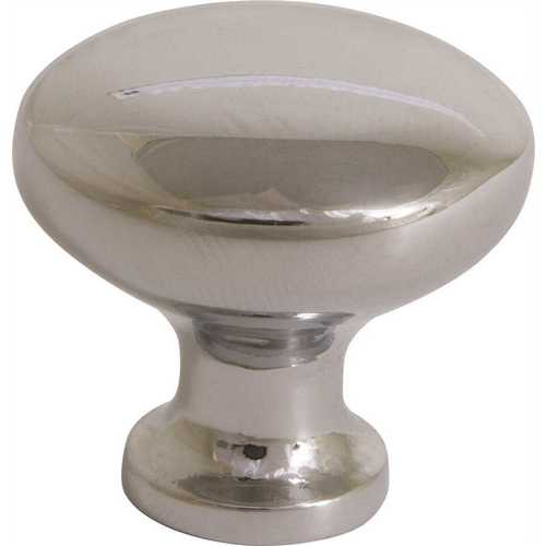 1-3/4 in. Polished Chrome Cabinet Knob - pack of 5