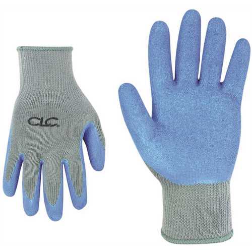 X-Large Latex Gripper Gloves Pair Blue