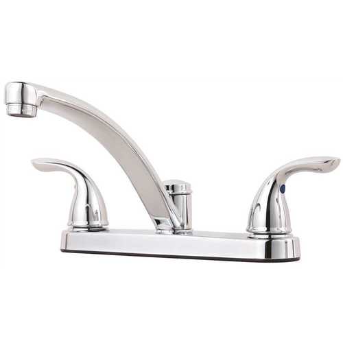 Pfirst Series 2-Handle Kitchen Faucet in Polished Chrome