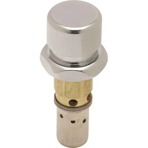 NAIAD Brass Metering Fast Cycle Time Closure Cartridge - High Flow Chrome