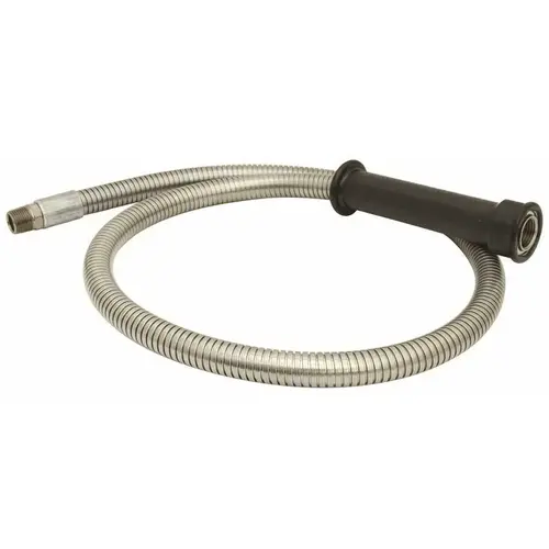 44 IN. STAINLESS STEEL HOSE/HANDLE ASSEMBLY LEAD FREE Chrome