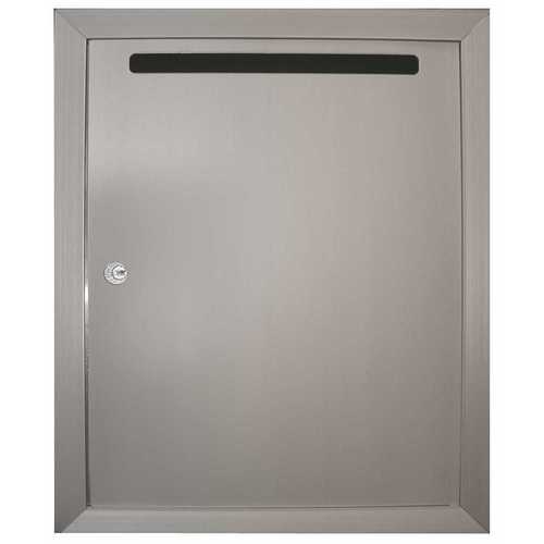 National Brand Alternative 130RA 130 Series Aluminum Recess-Mounted Mail Collection Box
