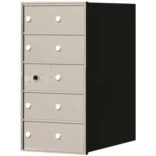 Florence 140052A 1,400 Series 9-Compartment Recessed Horizontal Mailbox Anodized Aluminum