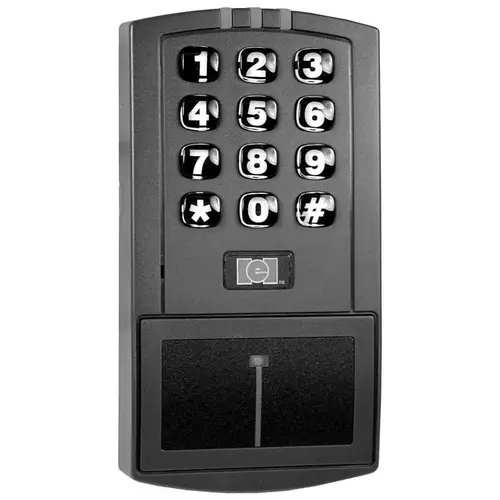 IEI DOOR-GARD STAND ALONE HID PROXIMITY READER/KEYPAD Black