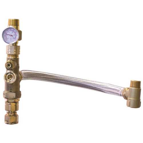 Water Heater Tank Booster Pro with Temperature Gauge