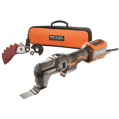 4 Amp Corded JobMax Multi-Tool with Tool-Free Head Orange