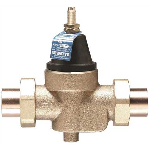 1 in. Double Sweat Pressure Reducing Valve